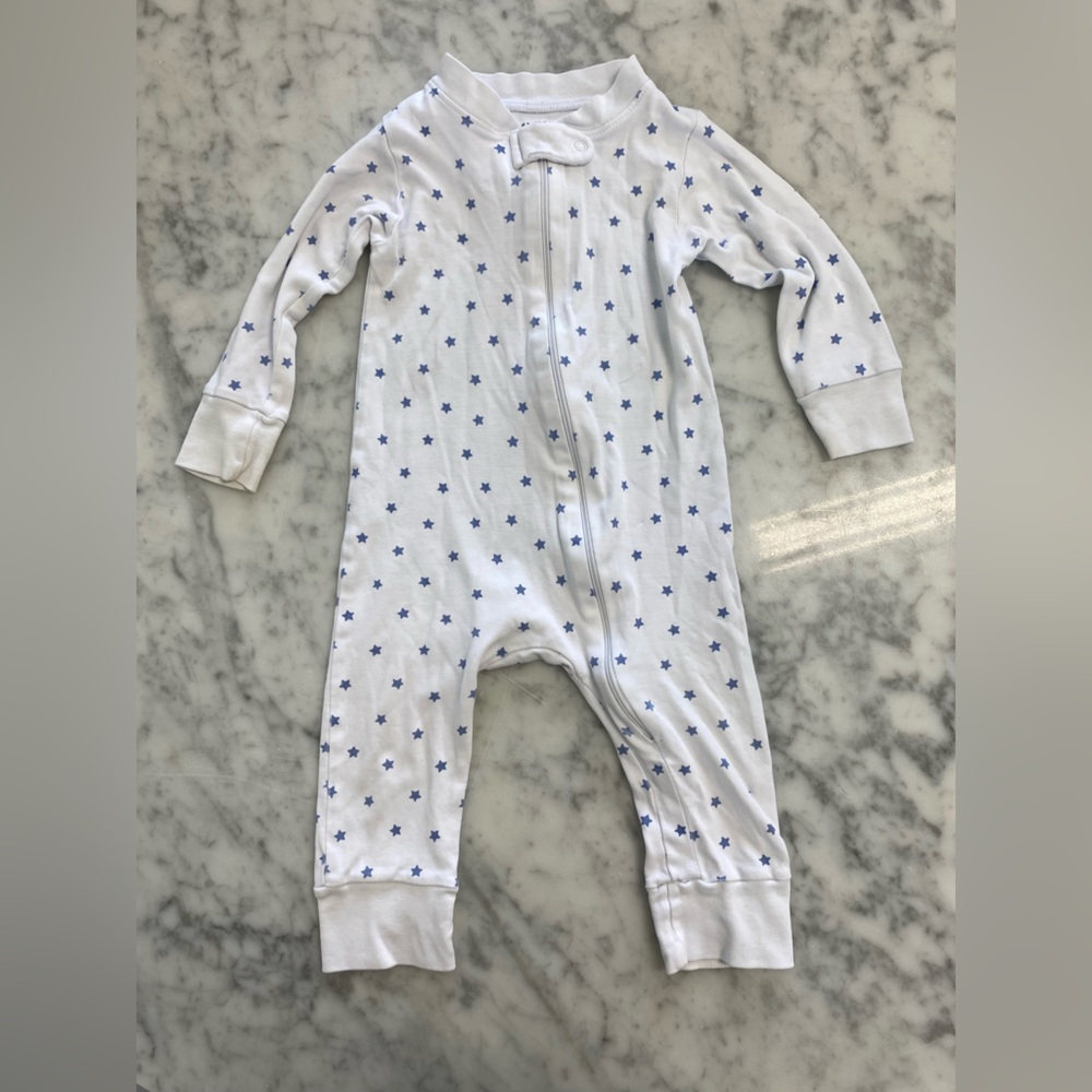 Mini Star Zipper Romper